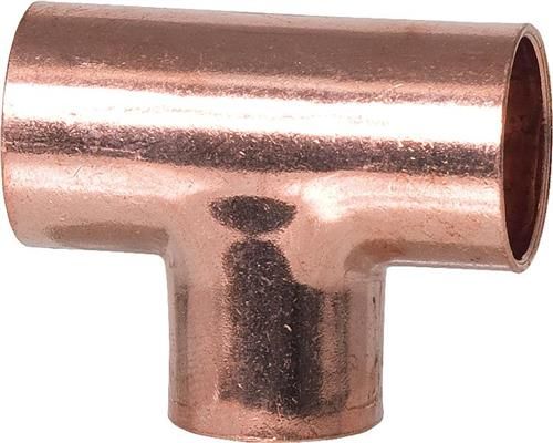 Kupfer-Lötfitting, T-Stück / 28x28x28mm / DVGW zugelassen (538#