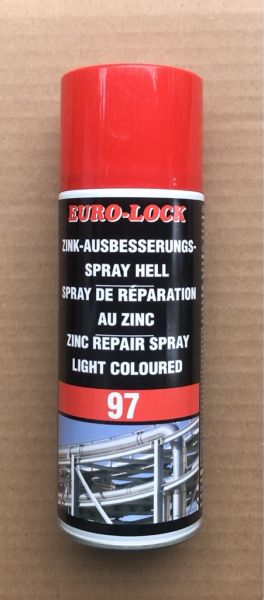Zink Ausbesserungs Spray Hell LOS 97 Euro - Lock 400 ml (11547#