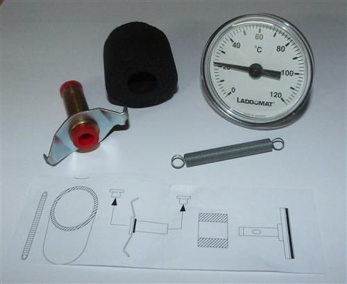 Thermometer LADDOMAT® 0-120°C TermoQuick Anlegethermometer 133005