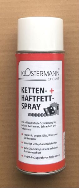 Ketten- &amp; Haftfett-Spray KLOSTERMANN® 400ml Sprühdose (11550#