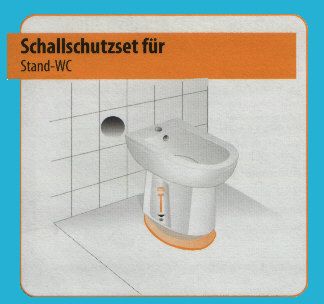 Schallschutzset für das Stand WC (917#