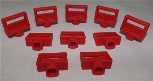 Entlüftungsschlüssel Simplex 5mm Kunststoff rot 10 Stück (7435#