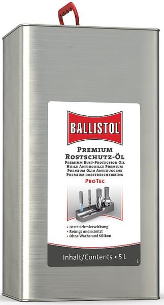 Ballistol® Premium Rostschutz-Öl, ProTec 5ltr. Kanister (11623#