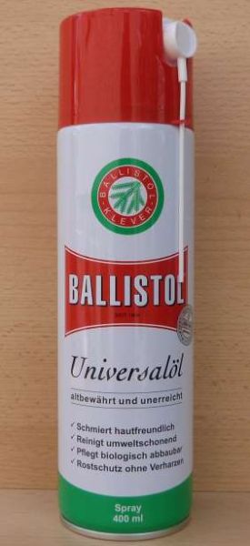 Ballistol® Universalöl 400ml Spray // Waffenöl / Kriechöl (9663#