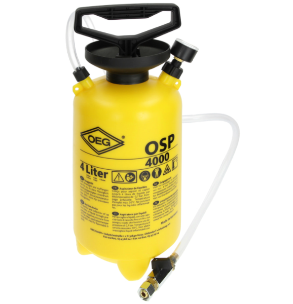 Ölansaugpumpe Ölansauger VAKUFIX Vakuumhandpumpe 4 Liter Behälter (958#