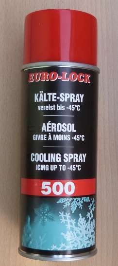 Kälte Spray vereist bis -45°C Euro-Lock Spray 400 ml (9301#