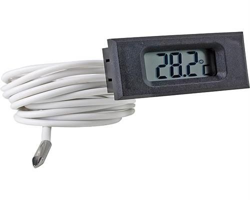 Digitalthermometer 3m Sonde / LCD/ -40°C bis 110°C(391#