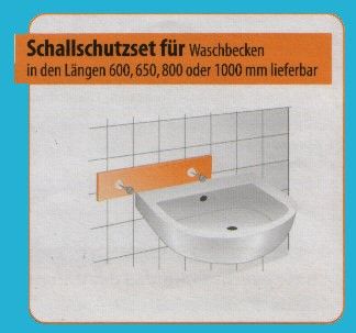 Schallschutzset für den Waschtisch 840mm (4984#